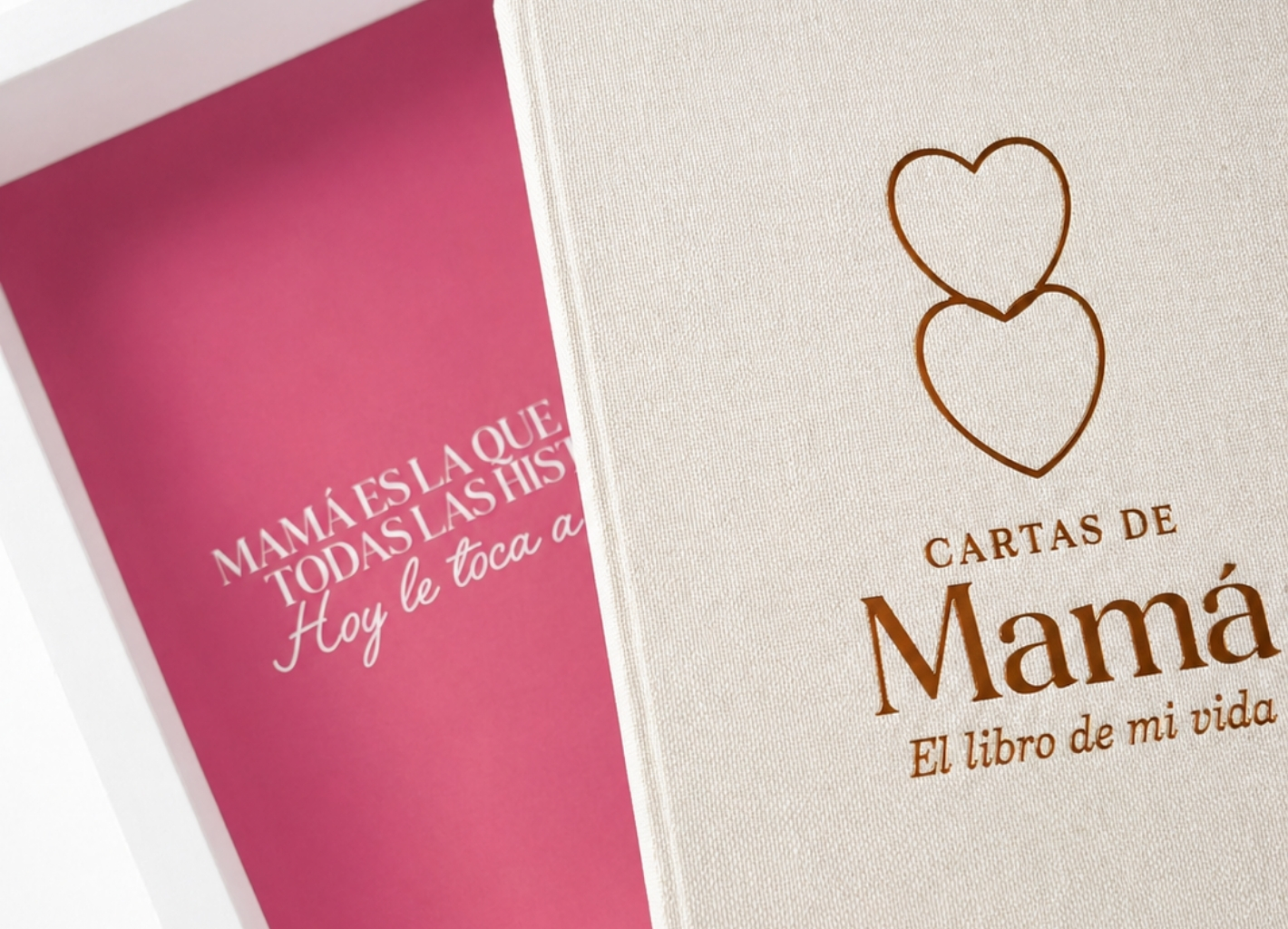 Detalle tela cruda y hot stamping